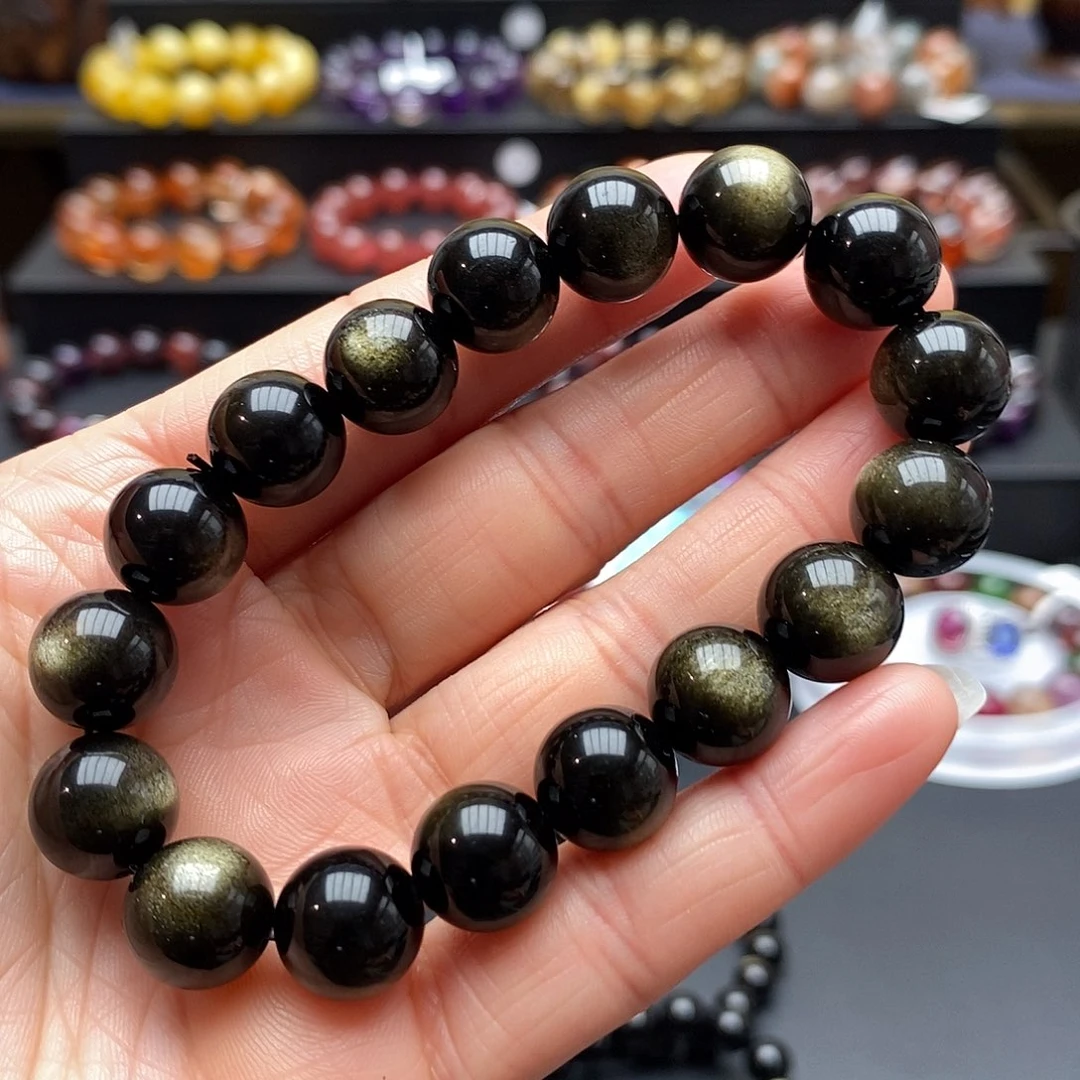 黑曜岩手链未镶嵌