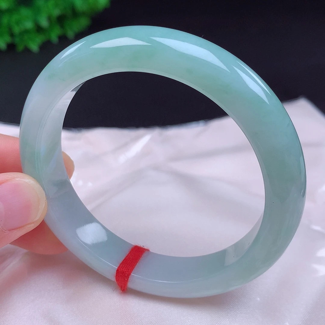 翡翠未镶嵌手镯58圈682101