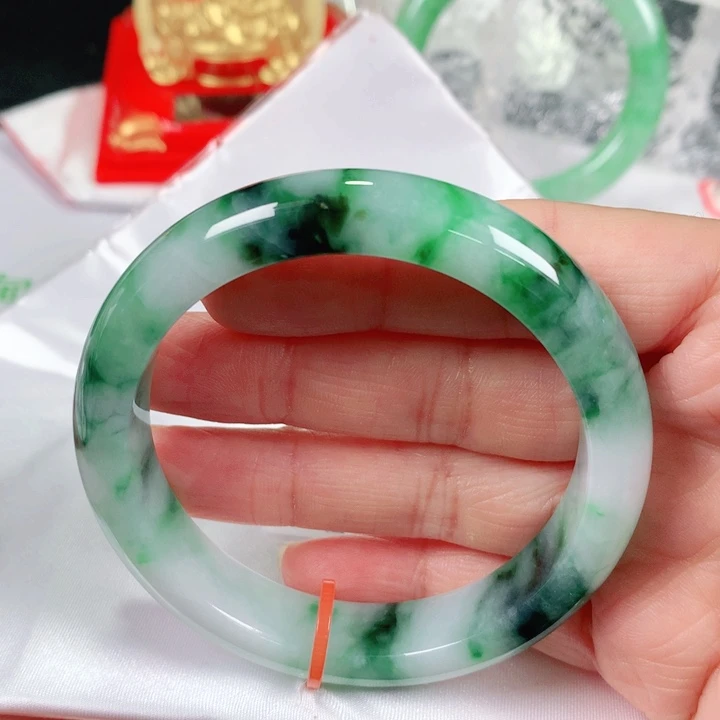 未镶嵌手镯翡翠   编号F1309 正圈55