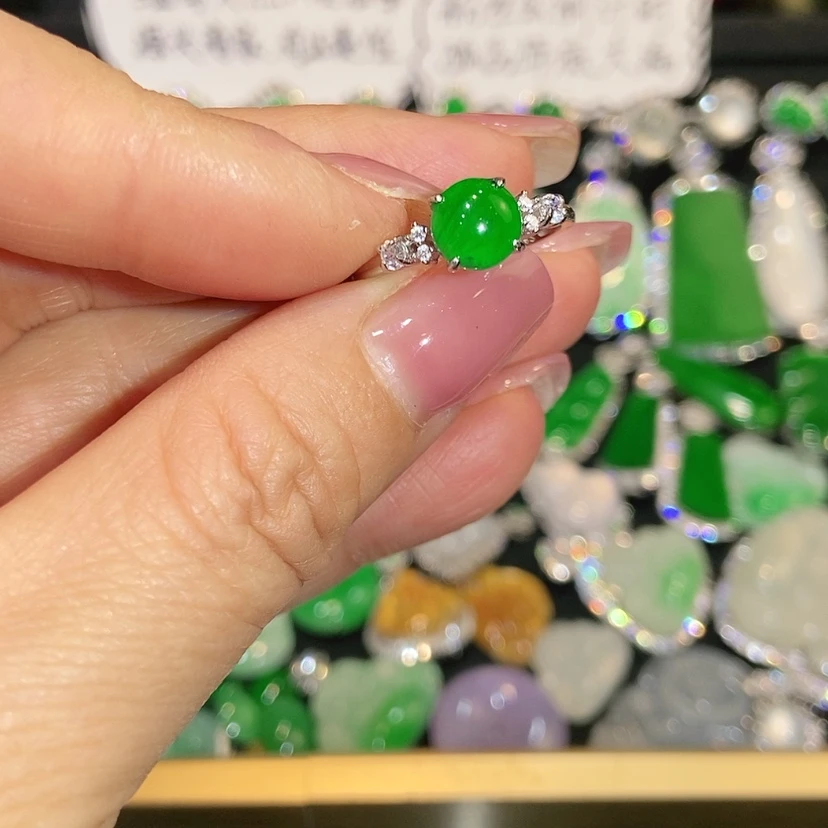 【闪购商品】未镶嵌戒指翡翠天然翡翠