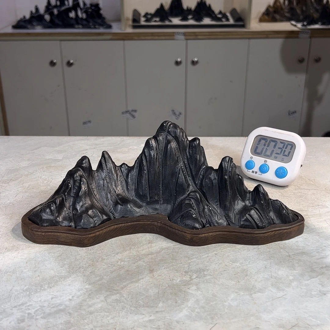 灵璧奇石博览会摆件一*