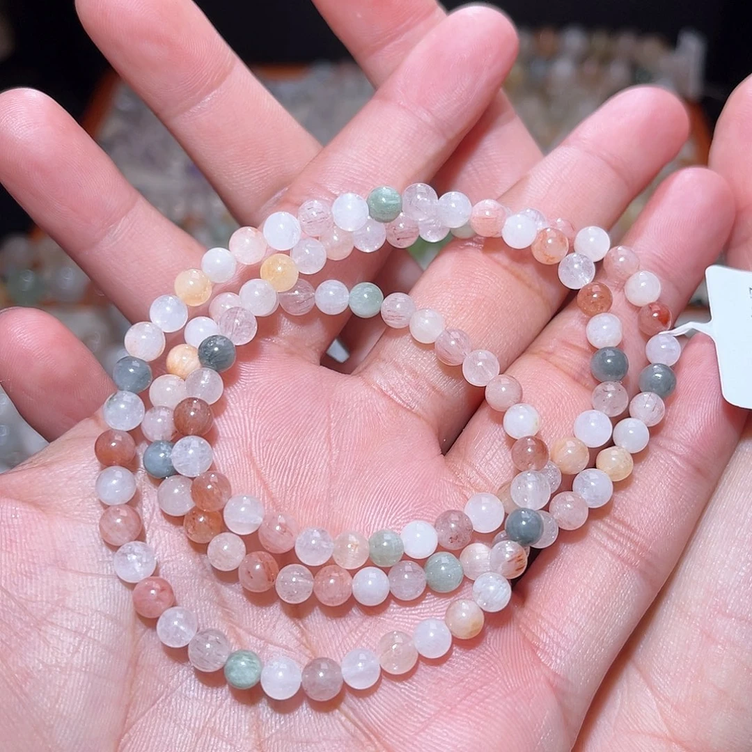 水晶手链未镶嵌227号主图手串  5+