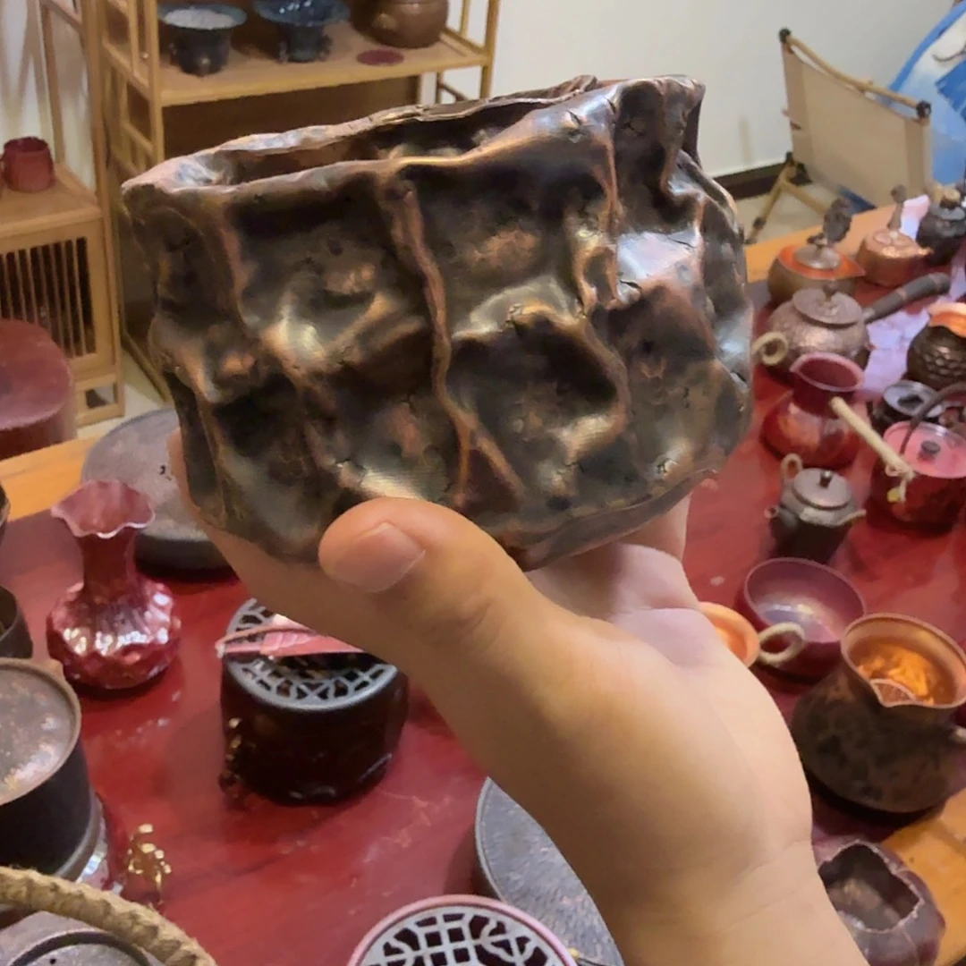 遇***.紫铜手工制作摆件