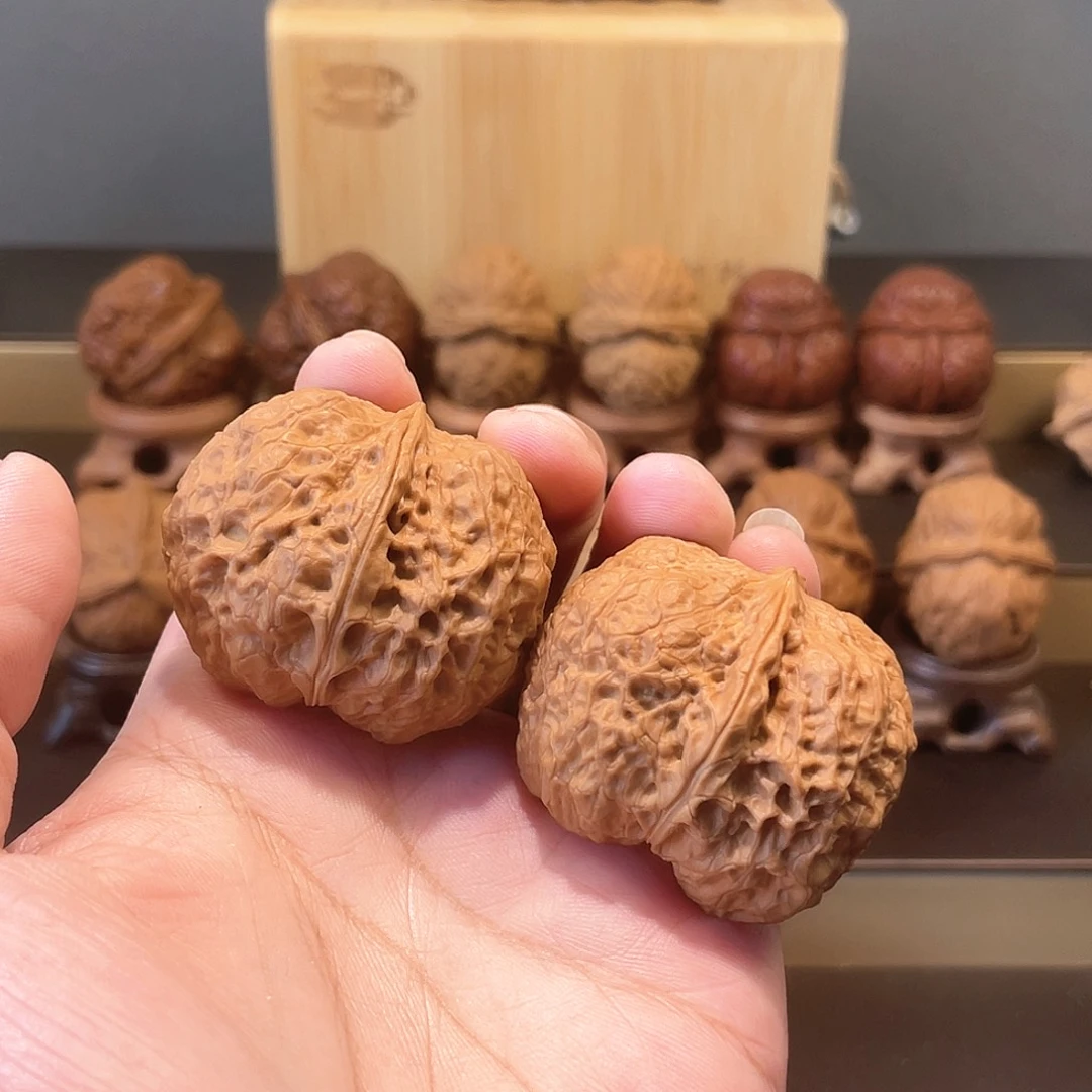 把件文玩核桃琵琶蟾王