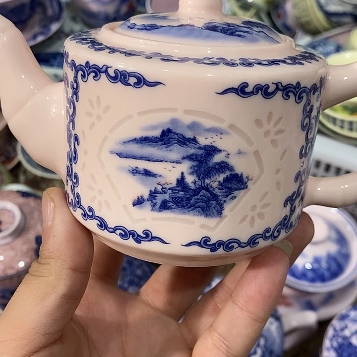 摆件陶景德镇陶瓷主人杯23444