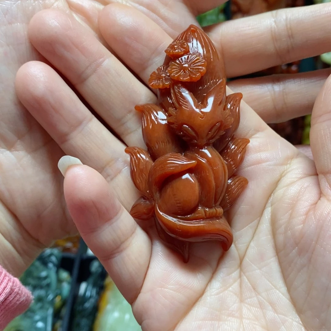 岫玉吊坠(赠链)未镶嵌心****运