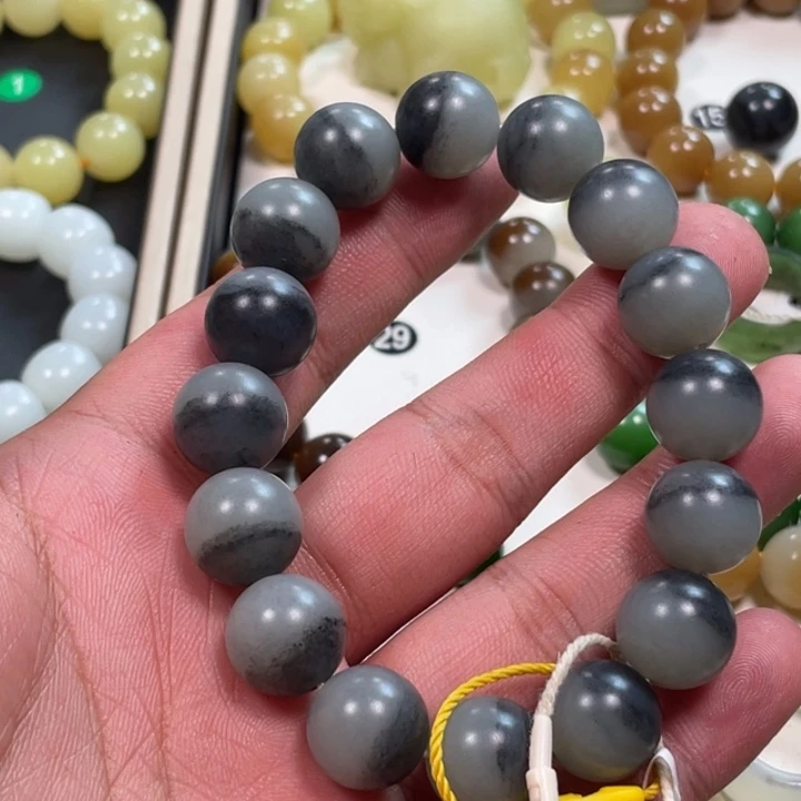 未镶嵌手串和田玉