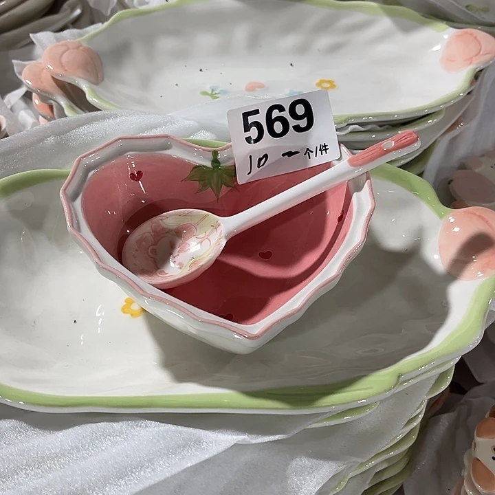 瓷微瑕外贸餐具569
