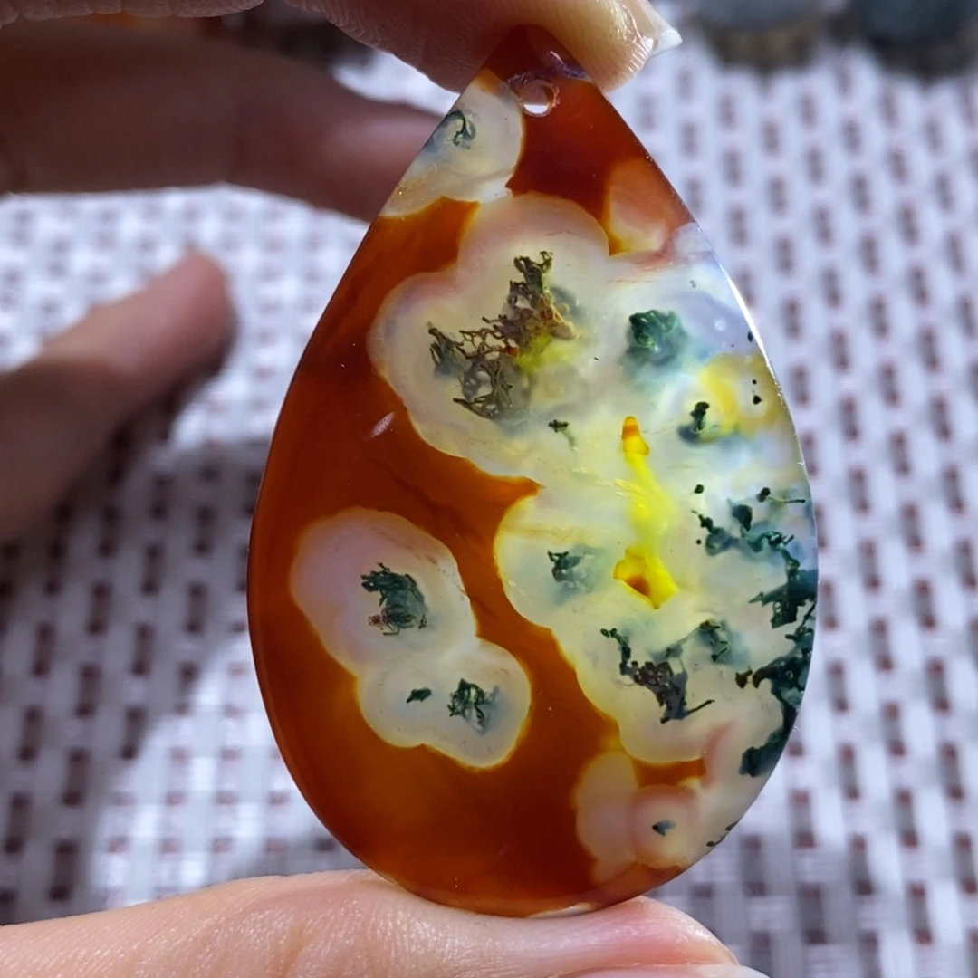 (***ツ玛瑙/玉髓合金颈饰014