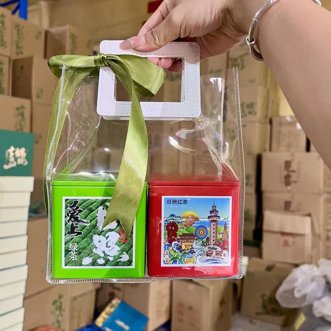 雲松山日照绿茶2025年头轮春茶60g+蜜香红茶60g组合装随手礼