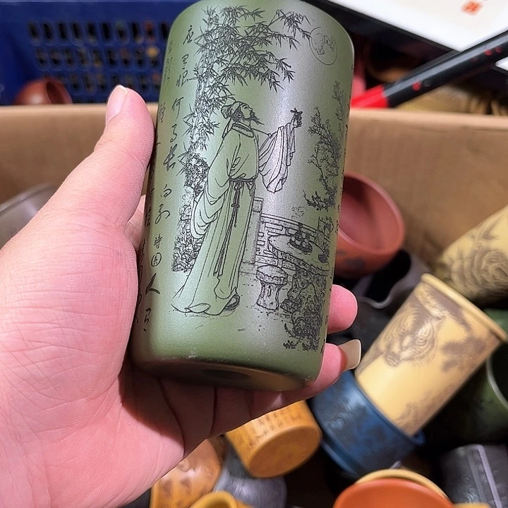 茶杯紫砂全手工紫砂主人杯