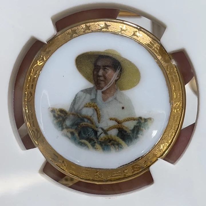 村***子辉达利红色收藏纪念章