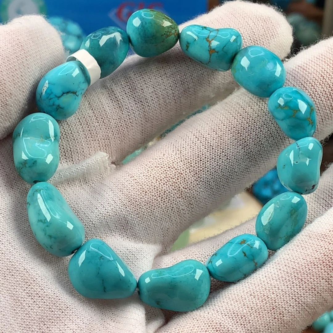 绿松石未镶嵌珠宝奇石11.2毫米