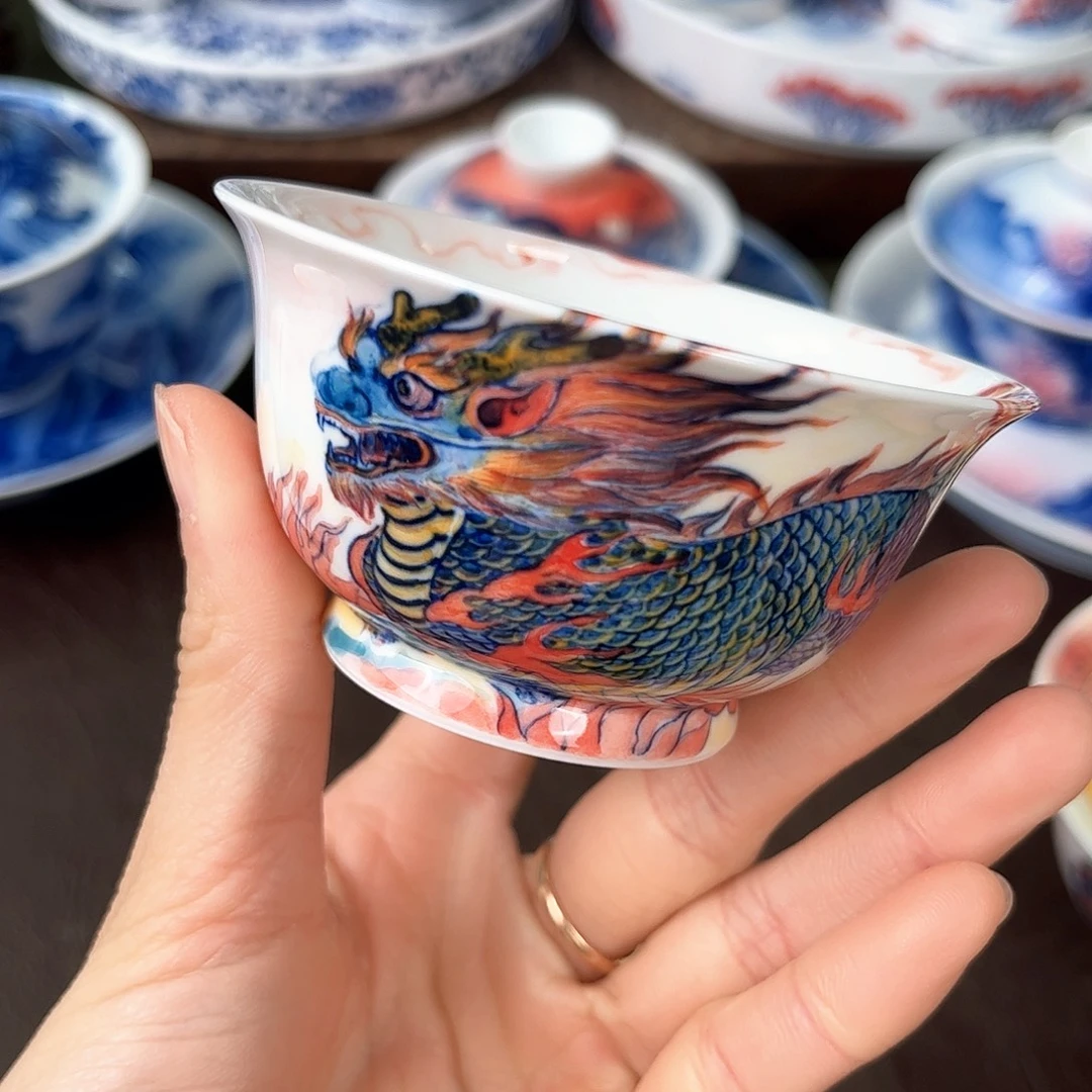 手绘高温瓷器瓷器