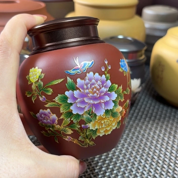 茶叶罐紫砂中高端紫砂茶叶罐
