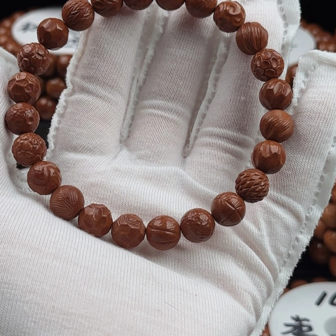 许***诺吊坠桃核龙纹桃核多宝