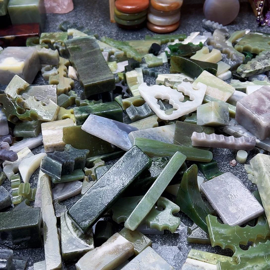 和田玉（糖玉）珠宝半成品未镶嵌