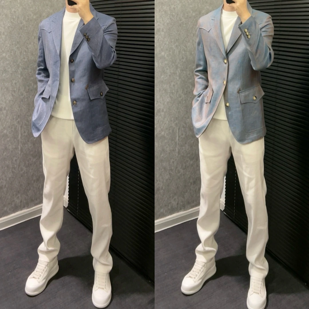 时尚高品质百分百亚麻·休闲西服‖25春夏款·轻奢系列BLN