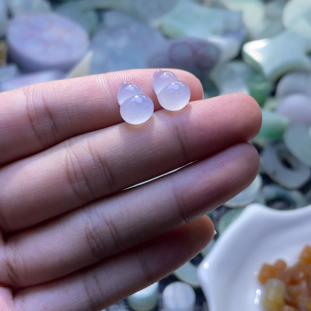 定制翡翠未镶嵌成品葫芦