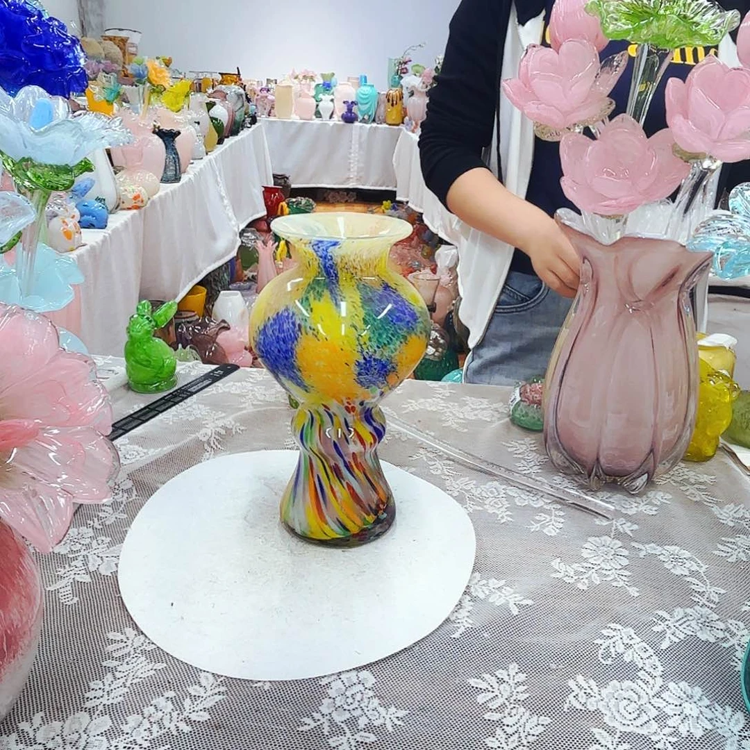 琉璃花瓶花器艺术品
