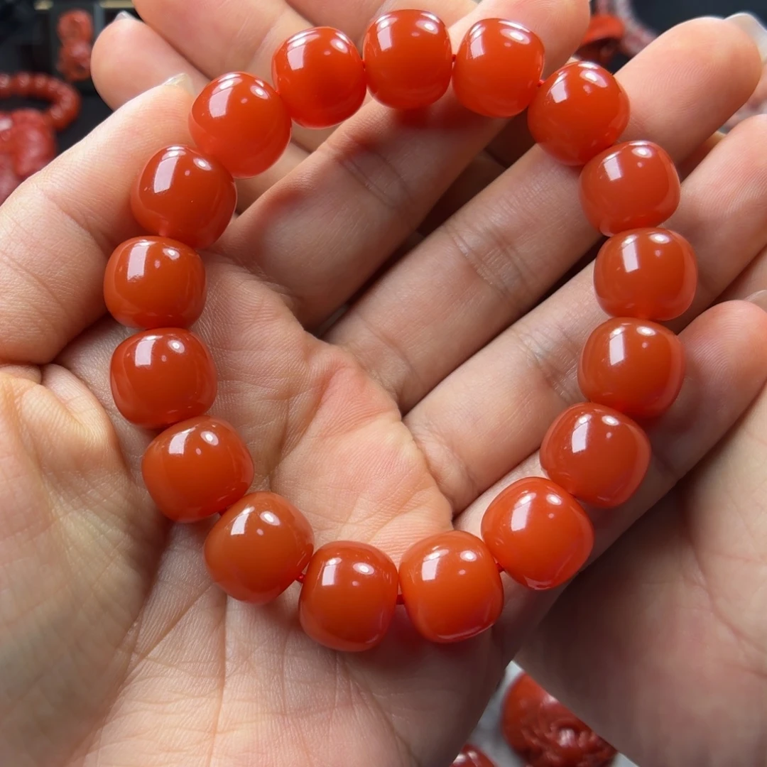 单***药南红玛瑙未镶嵌手串