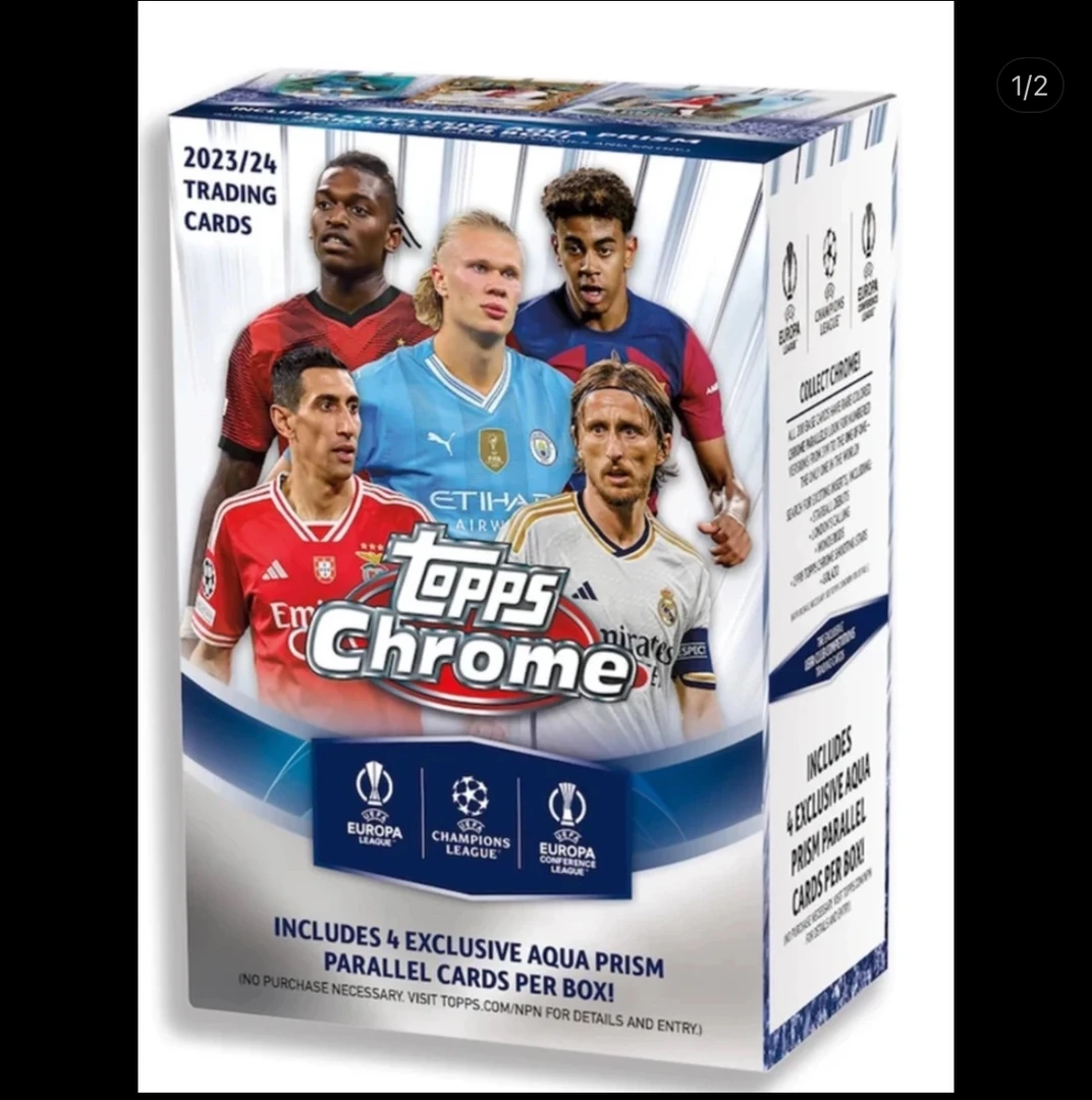 【Value】TOPPS 23-24 UEFA欧战 手雷盒 球星卡盲盒 收藏卡