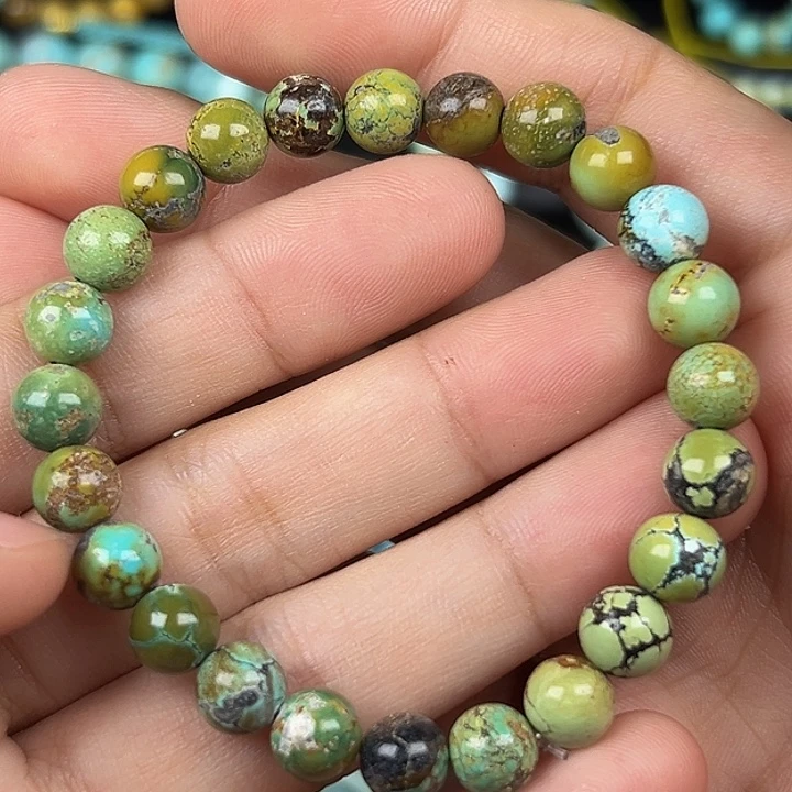 绿松石未镶嵌配饰7.4