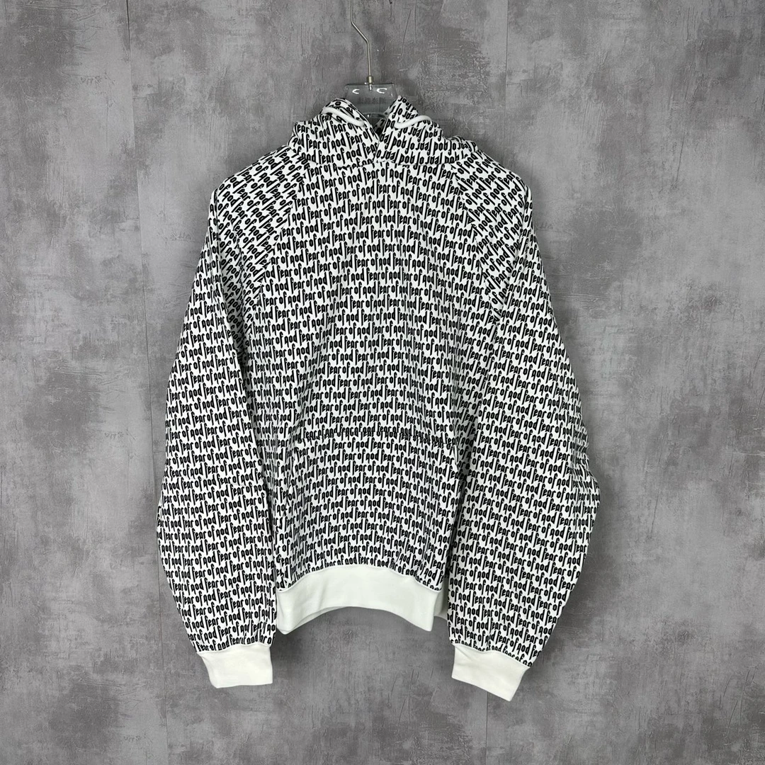 全新未使用 FORNI FOG初代绝迹款 满印印花连帽卫衣 带吊S-M 任选