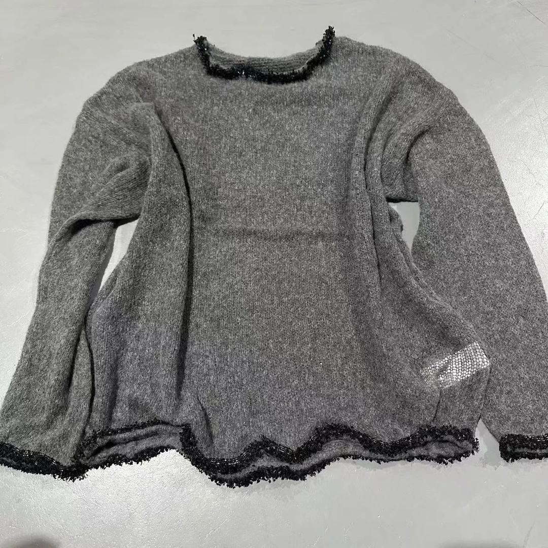 2024【炸总精选】丝羊绒时尚圆领百搭针织开衫C1839W