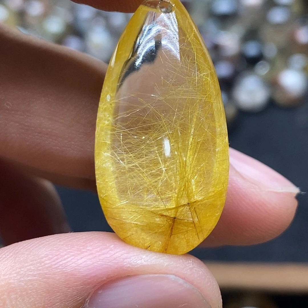 水晶未镶嵌珠宝半成品