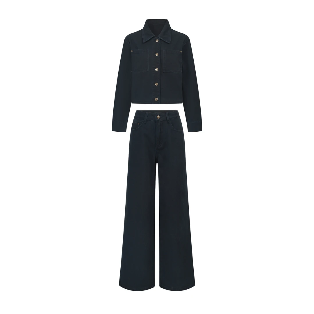 街拍牛仔套装街拍牛仔套装