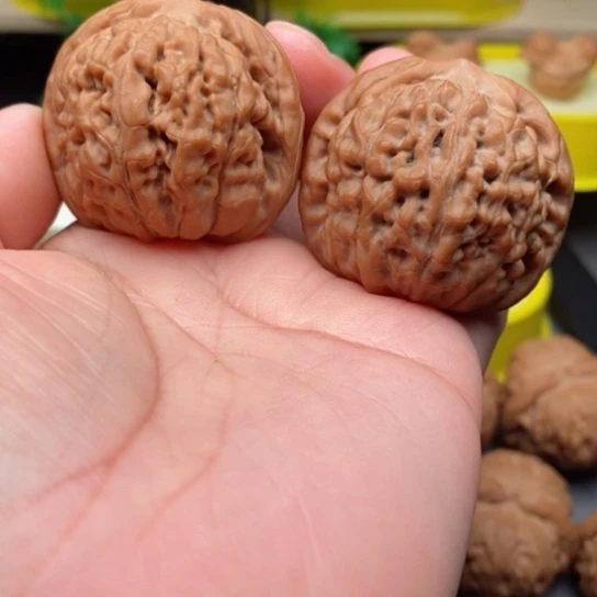 把件文玩核桃莲花