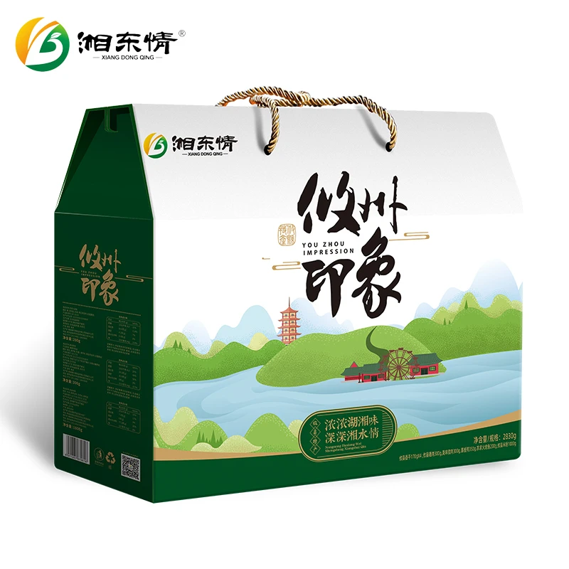 湘东情攸州印象礼盒 攸县6种特产礼品组合湖南家乡特产中秋节礼物
