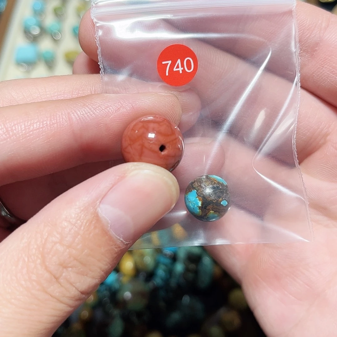 珍***宝玛瑙/玉髓未镶嵌圆珠桶珠老型手串！！