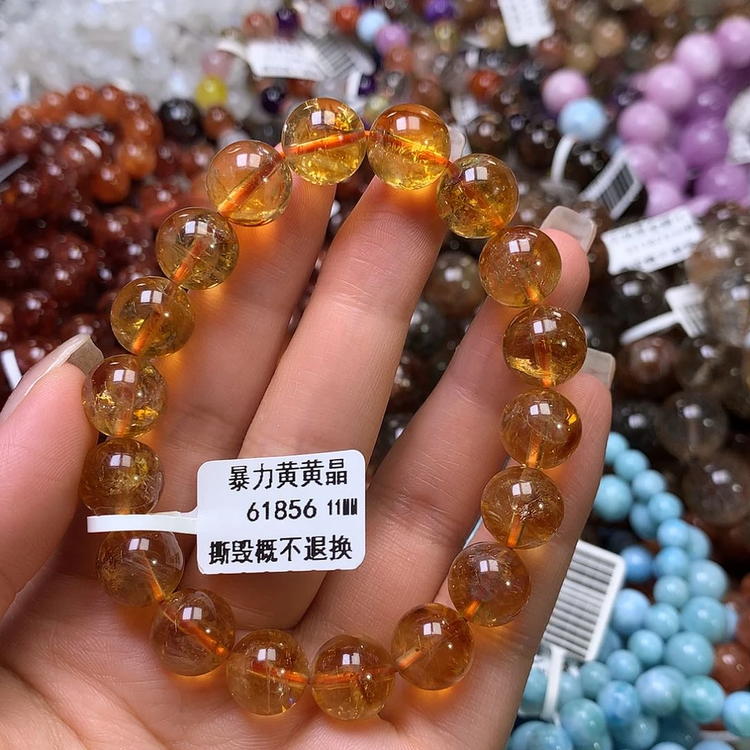 水晶手链未镶嵌，