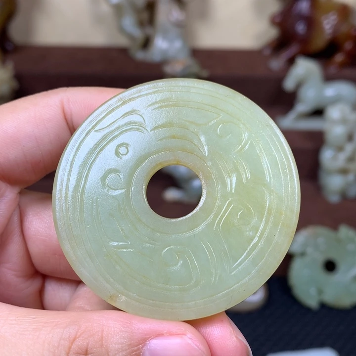 竹****未镶嵌和田玉挂件