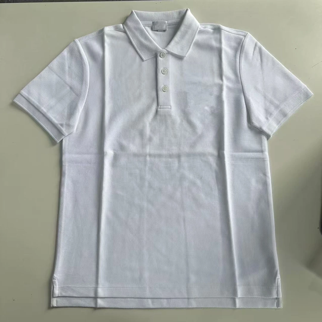 【正经小郑】巴老师天天爱穿的男士双色胸前小标翻领polo