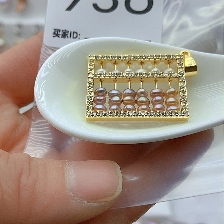 淡水珍珠颈饰银S925镶嵌