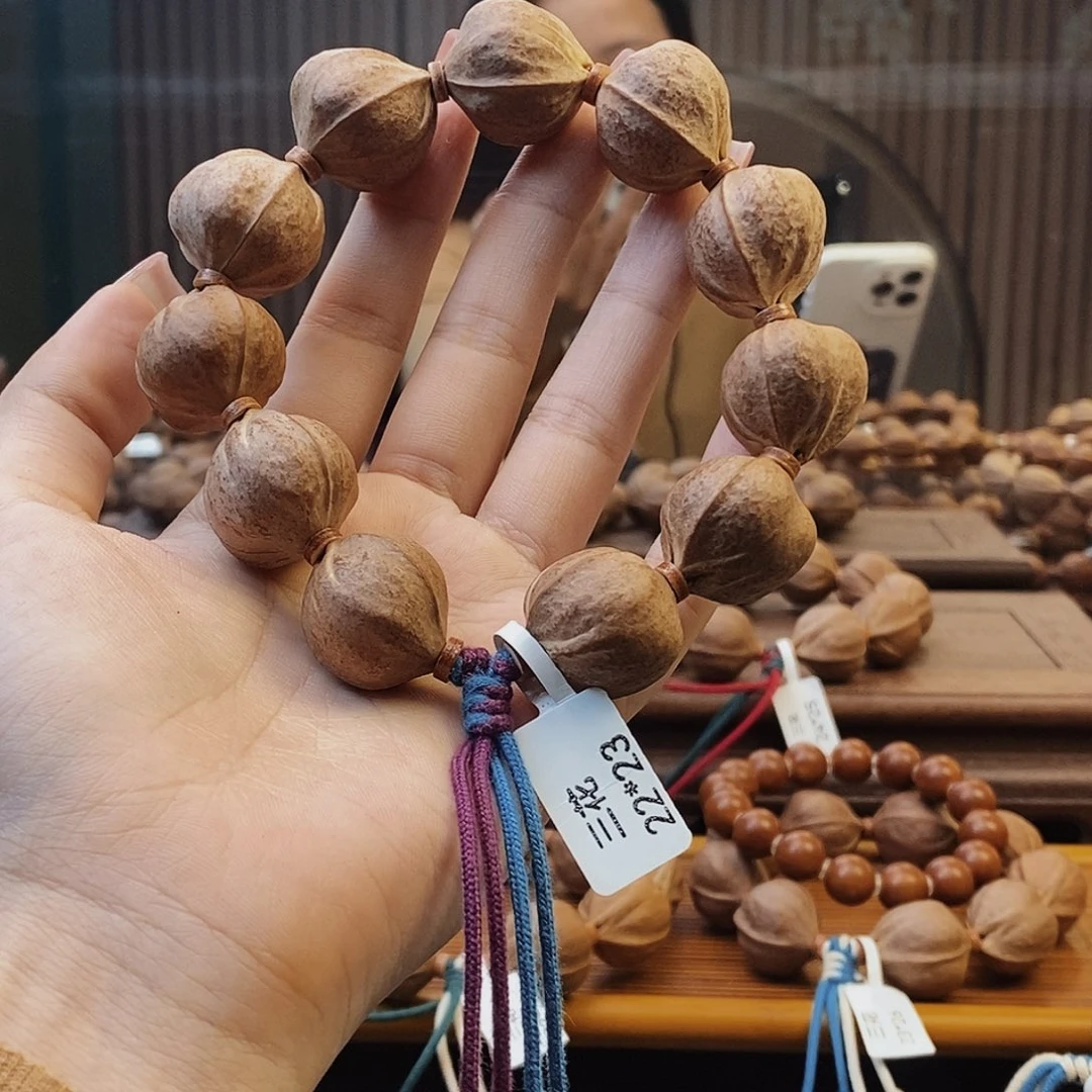 手串橄榄核厦*原生态正宗梅林铁核