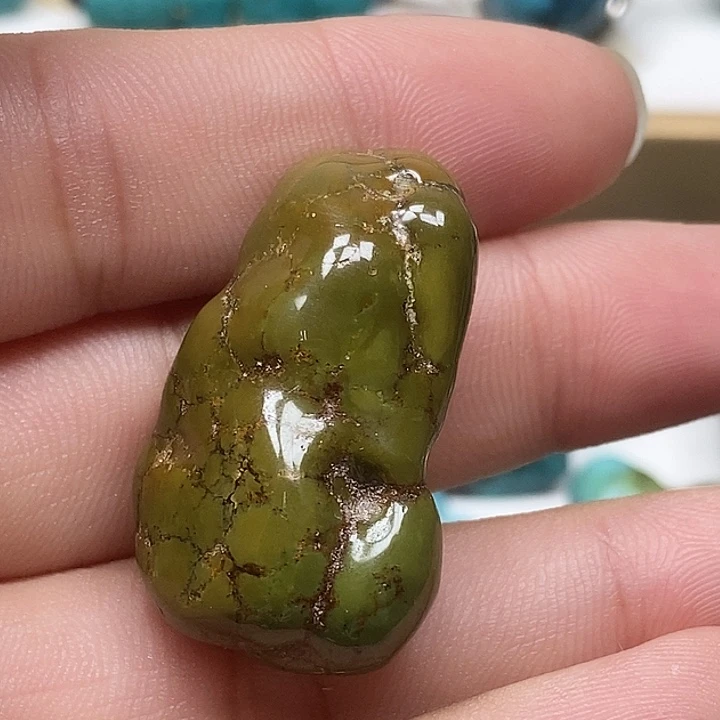 未镶嵌绿松石颈饰
