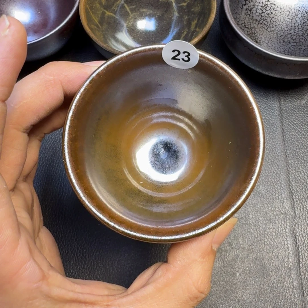 摆件古时茶器建窑建盏23
