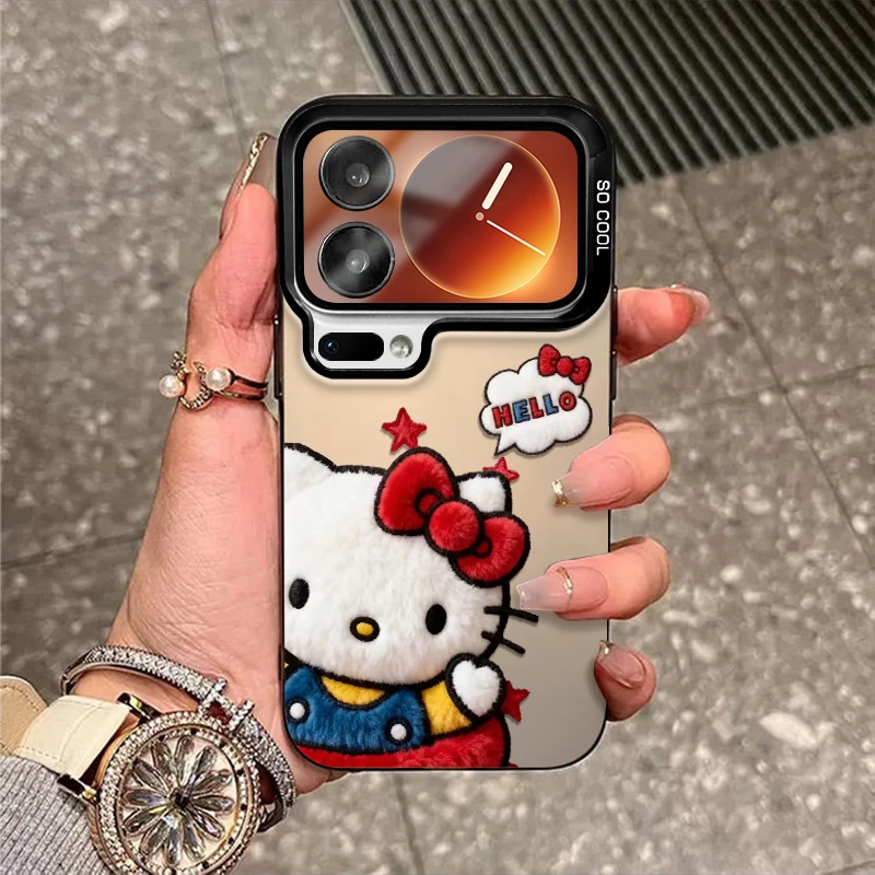 招呼KT猫适用于小米17手机壳17pro外壳15新款14彩银13防摔保护套