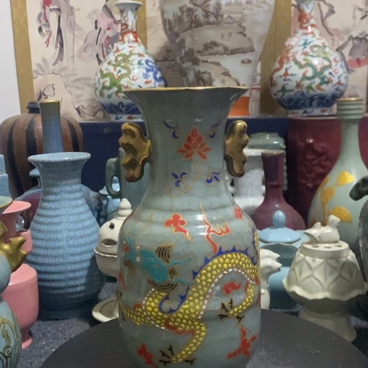 摆件瓷官窑瓷器瓷器瓷器