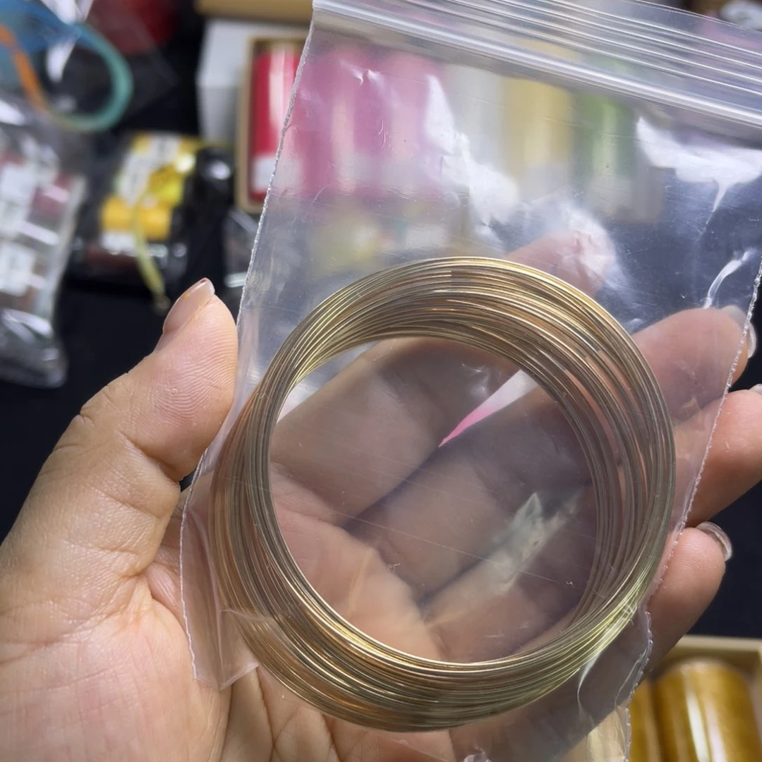 腈纶金色记忆钢圈一包