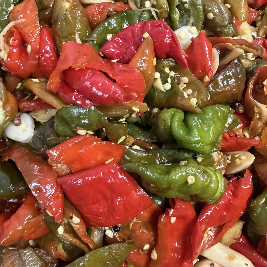 庆阳老家腌虎皮辣椒1斤装