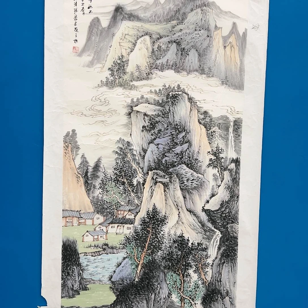 国画苏珊展览原作