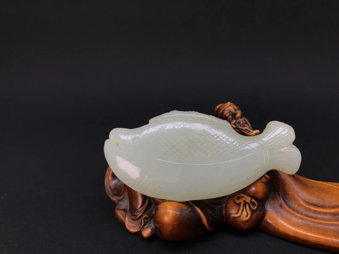 和田玉 鳜鱼 挂件