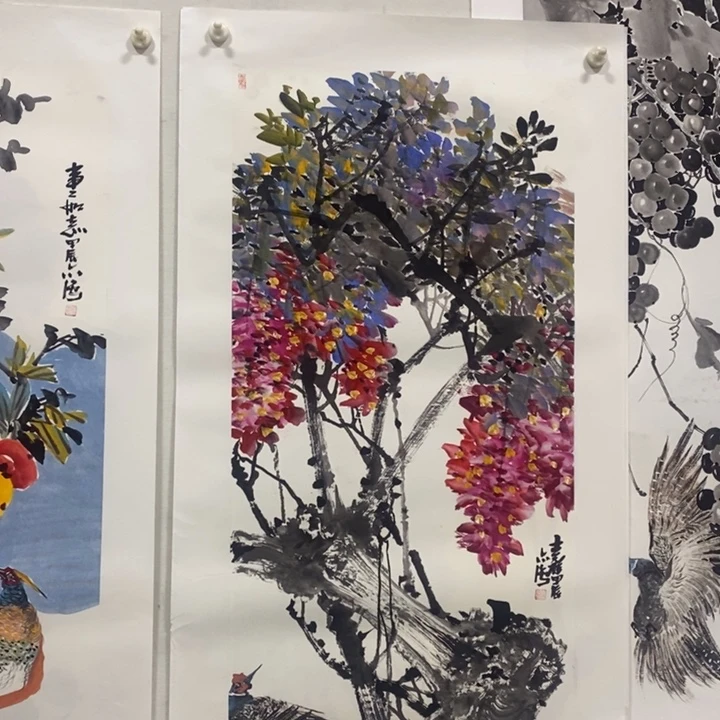 国画纯手绘国画作品
