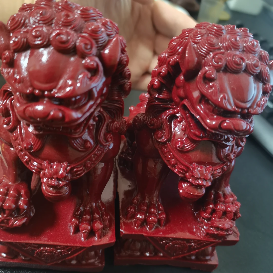 天然辰砂天然辰砂朱砂门狮子