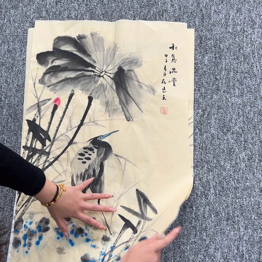 国画国画作品纯手绘